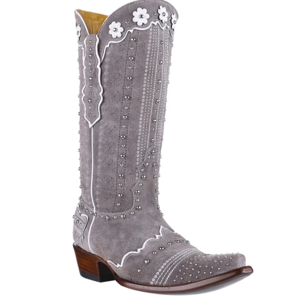 Old Gringo Grey Odyssey Boot, only worn once.
